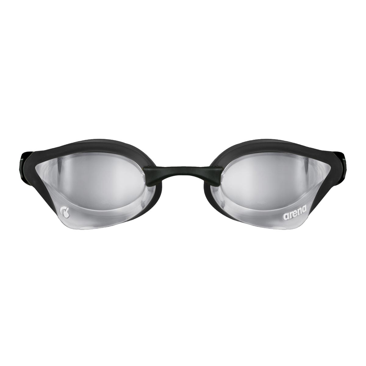 Arena Cobra Core Swipe Mirrored Goggles - Silver / Black