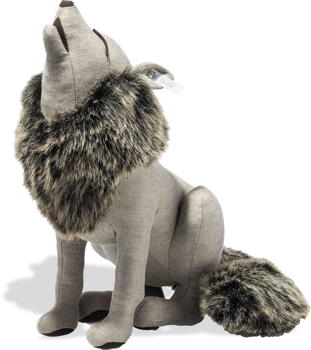Steiff Howling Wolf Soft Toy