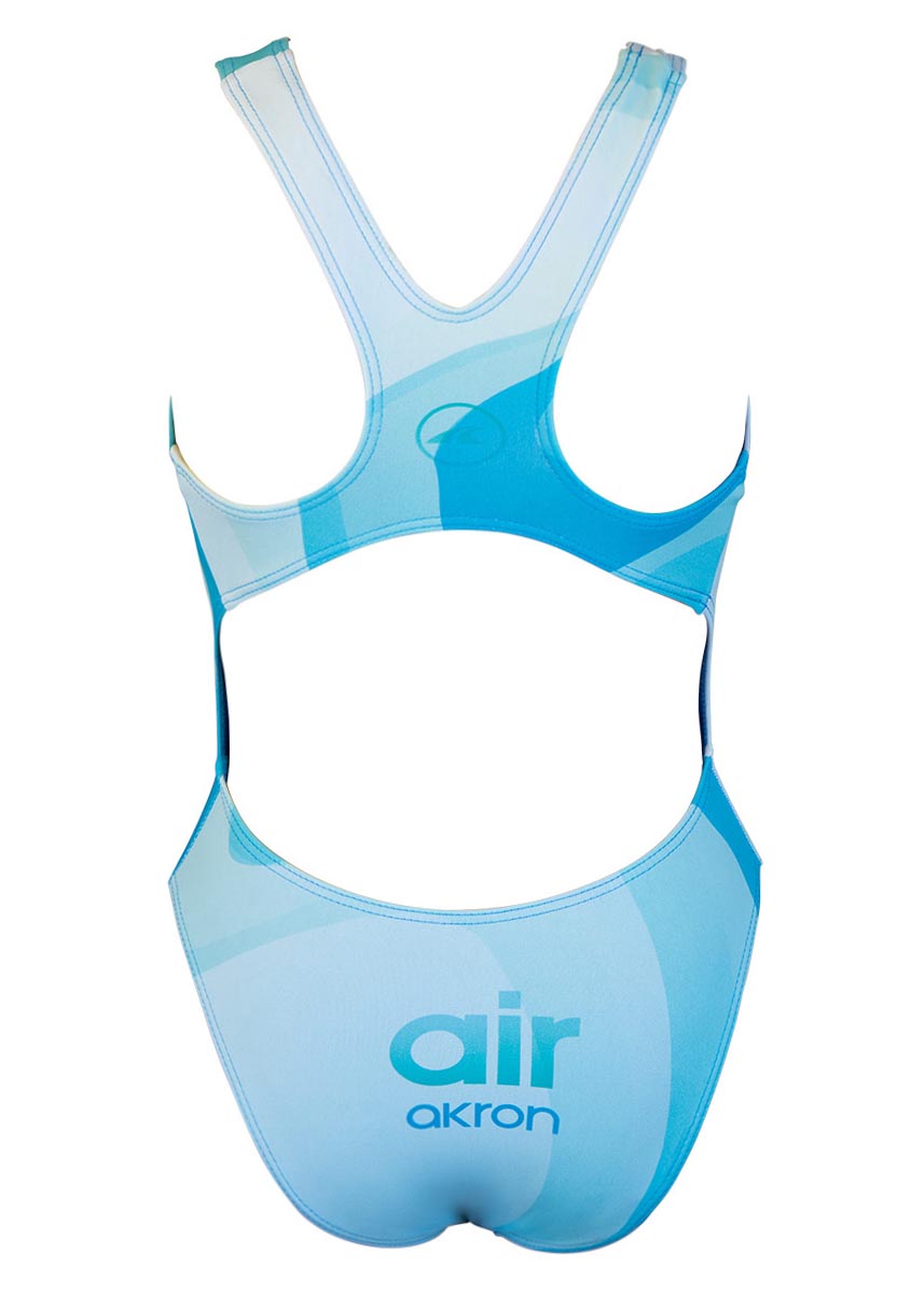 Akron Girl's Element Air Swimsuit - Blue