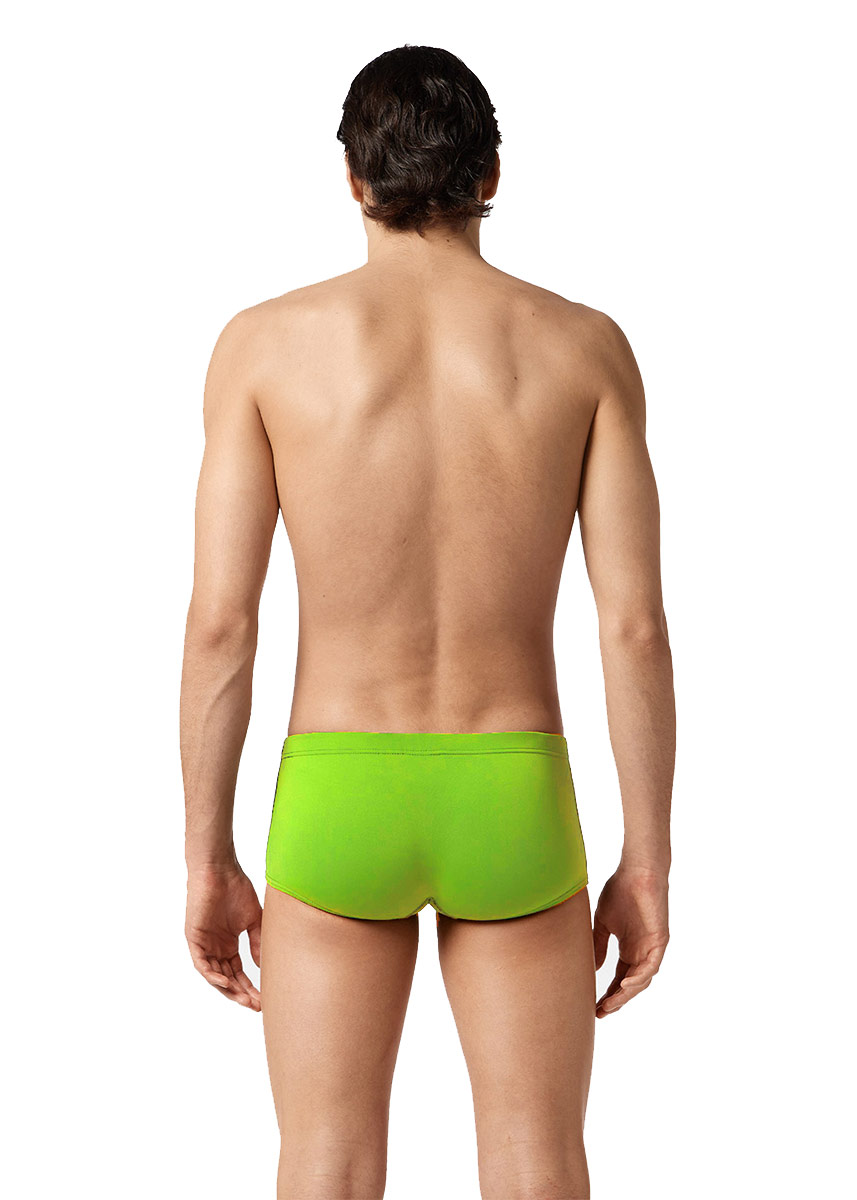 Akron Gus Solid 14cm Trainer Swim Trunk - Neon Green