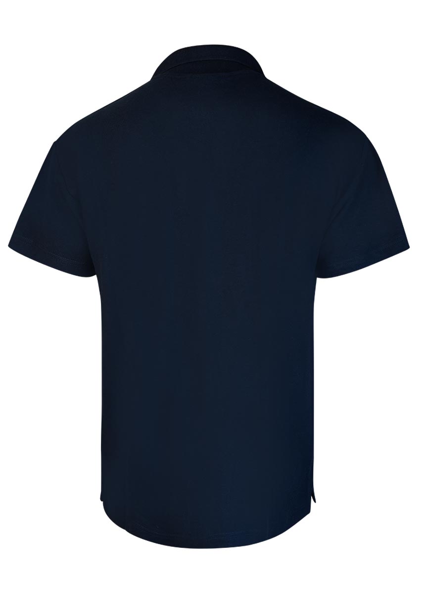 Akron Break Polo Shirt - Navy Blue