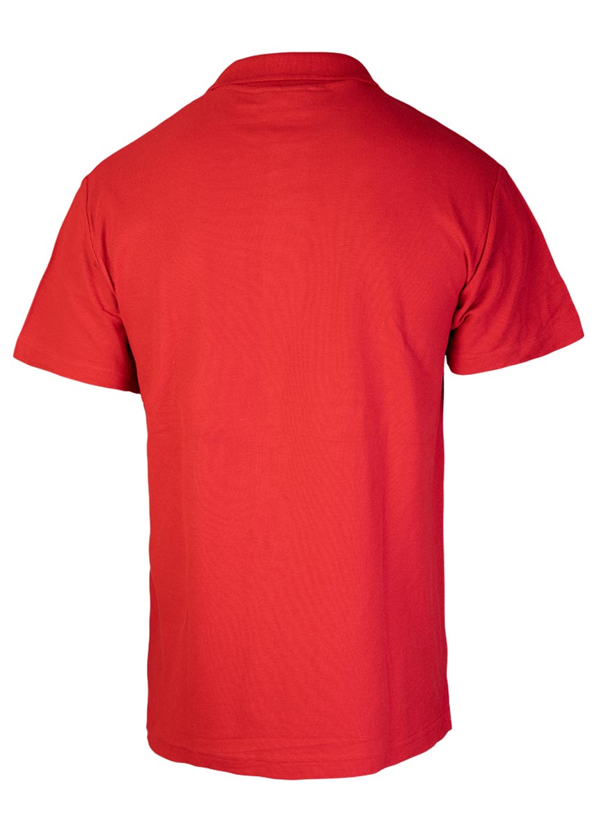 Akron Junior Break Polo Shirt - Red