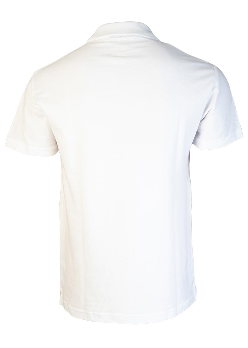 Akron Junior Break Polo Shirt - White