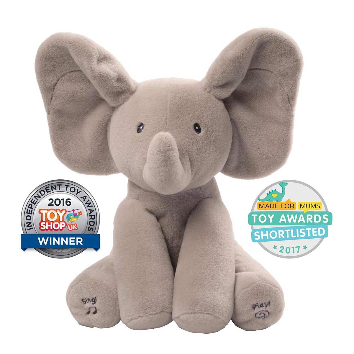 GUND Baby Flappy the Animated Elephant Soft Toy