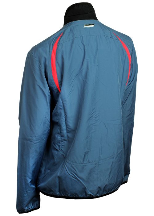 Arena Womens Performance Jacket - Blue/Red 