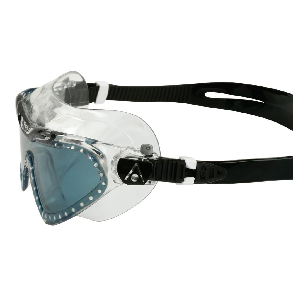 Clear Lens Green Aqua Sphere Vista JR Youth Swim Mask White Accent Frame Ms1740309lc One Size 