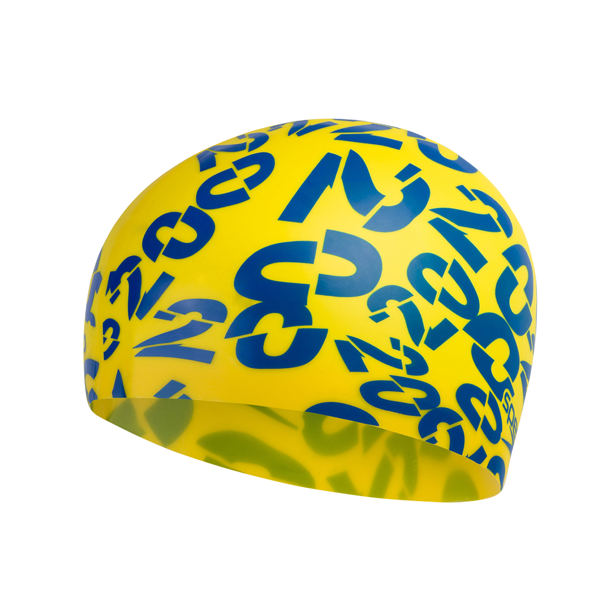 Speedo Junior Slogan Cap - Empire Yellow / Beautiful Blue