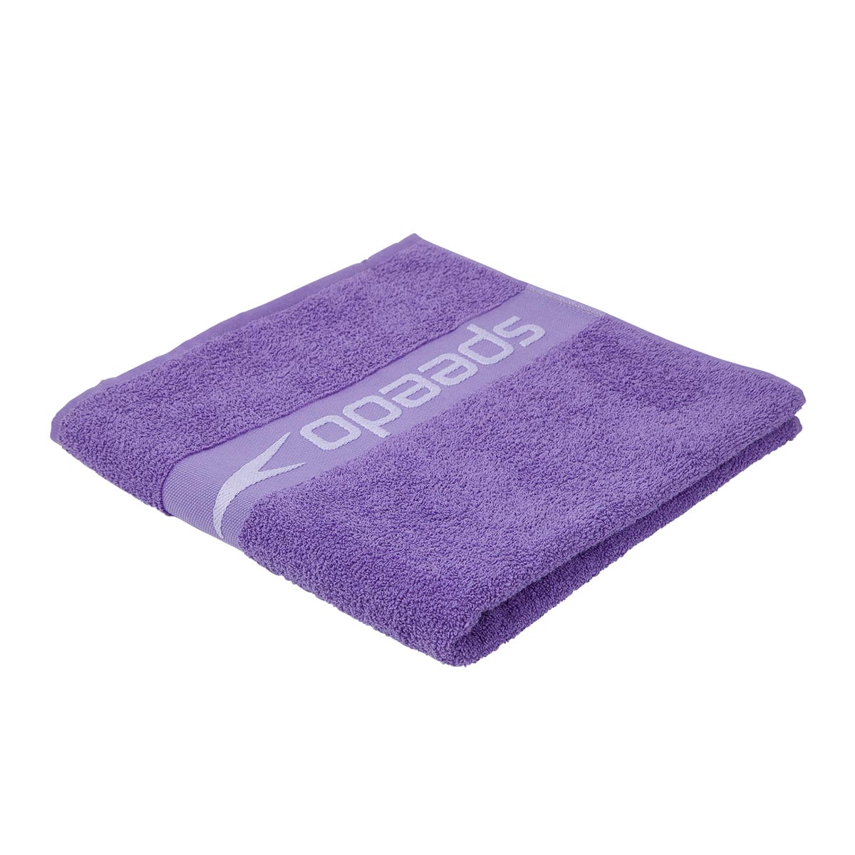 Speedo Border Towel - Ultra Violet / Hard Candy