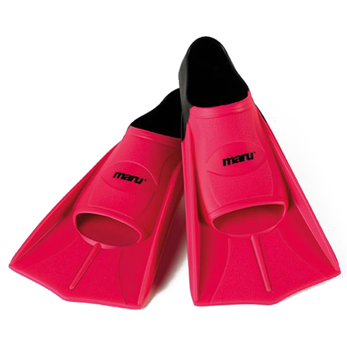 Maru Training Aid Fins - Neon Pink/Black