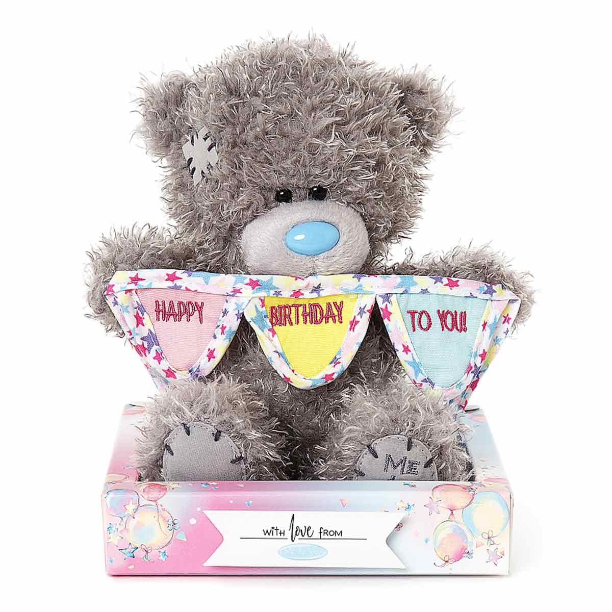 Me to You Tatty Teddy Bear Happy Birthday Bunting 7"