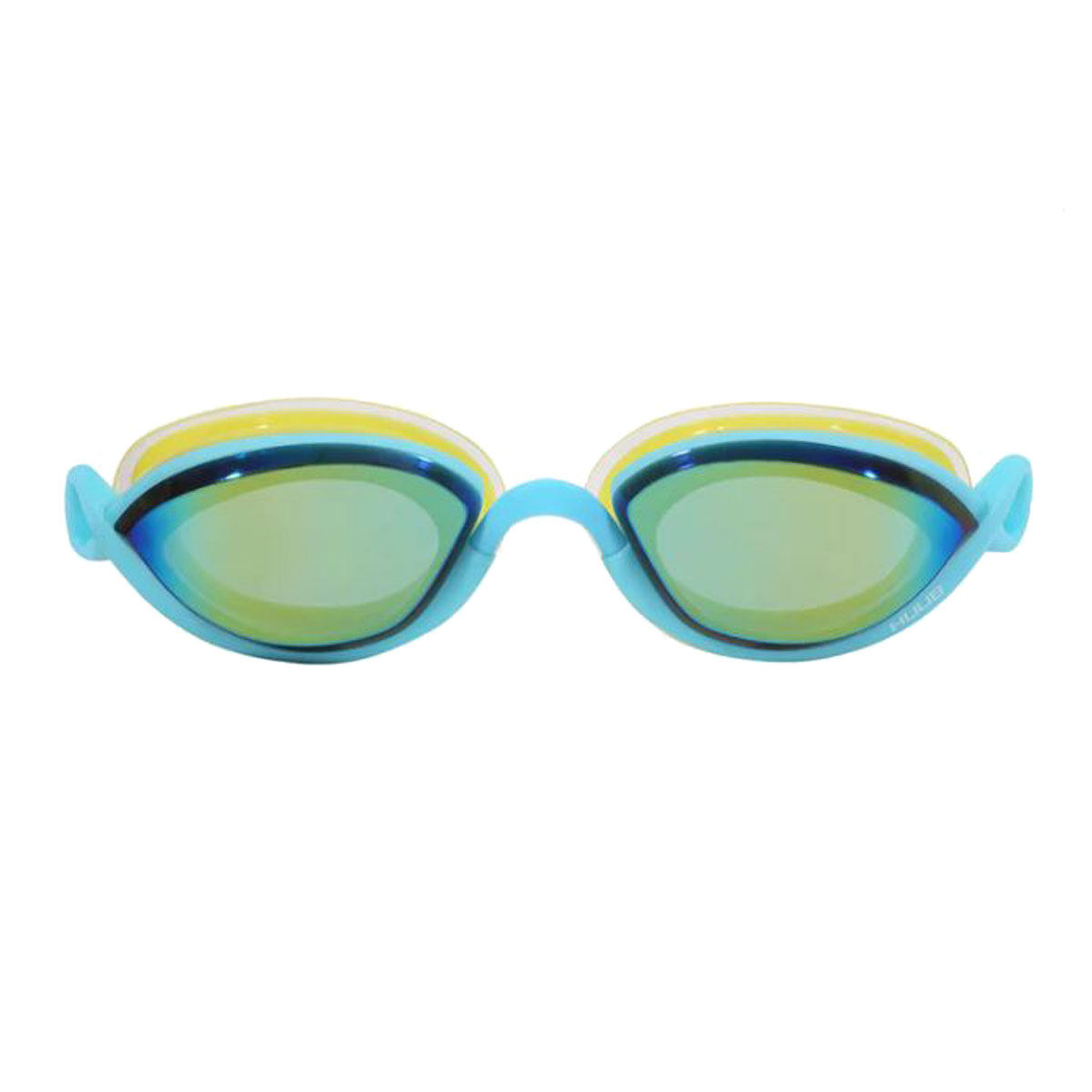 Óculos de vedação de ar pináculo HUUB - Aqua/ Fluo Yellow
