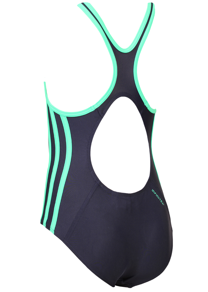 Adidas Junior 3-Stripes Swimsuit - Collegiate Navy