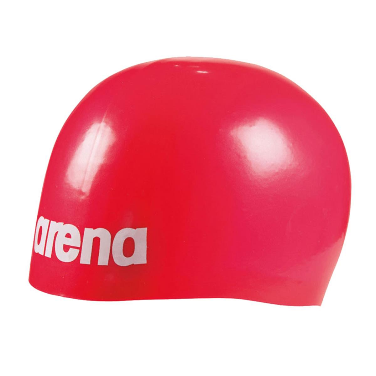 Arena Moulded Pro II Swim Cap - Red