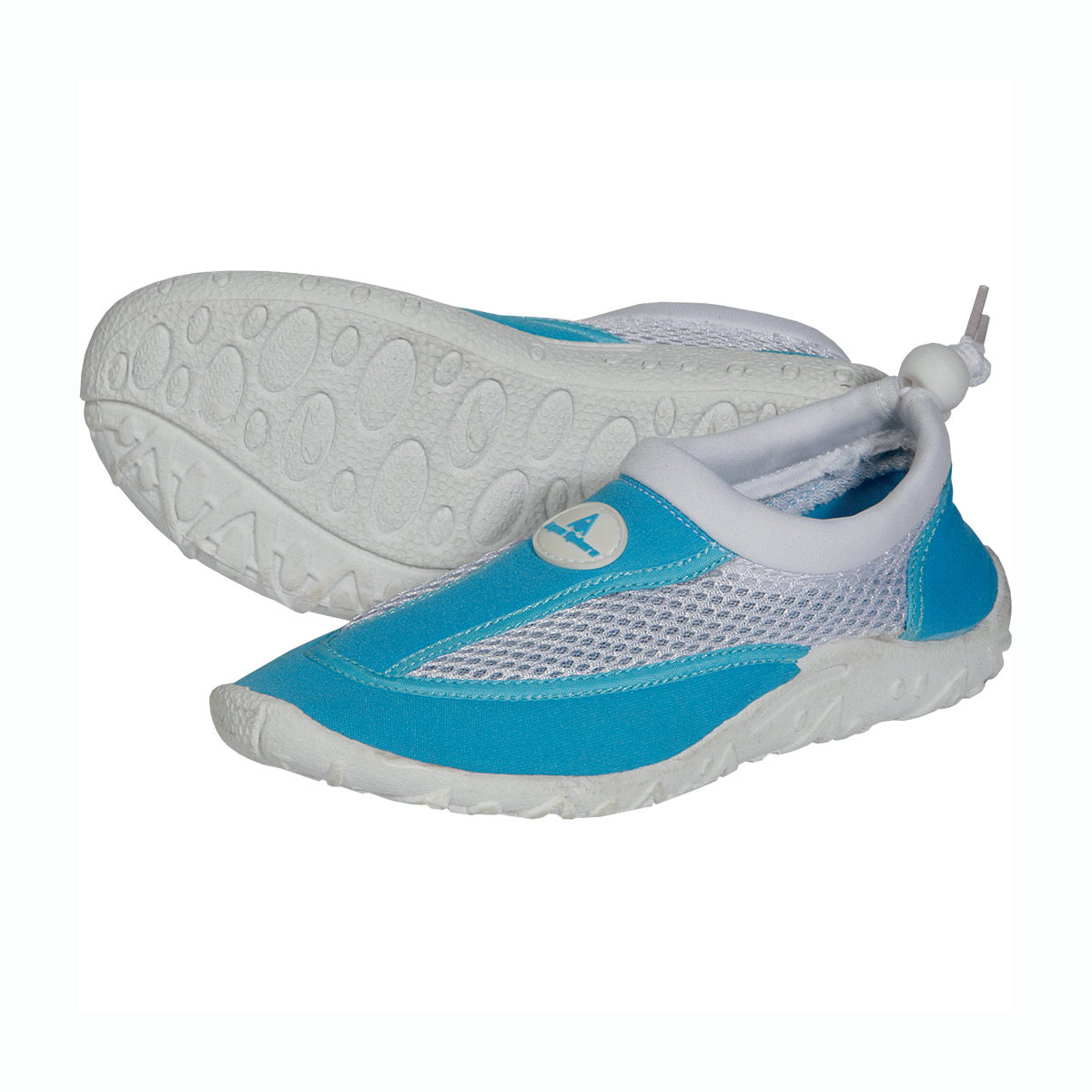 Aquasphere Junior Cancun Pool Shoes - Turquoise/White