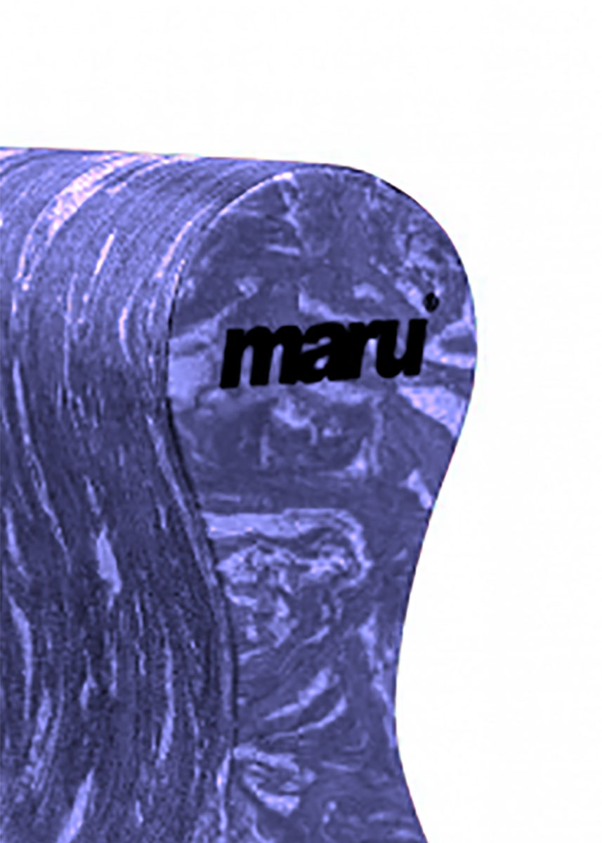 Maru Swirl Pull Buoy - Purple