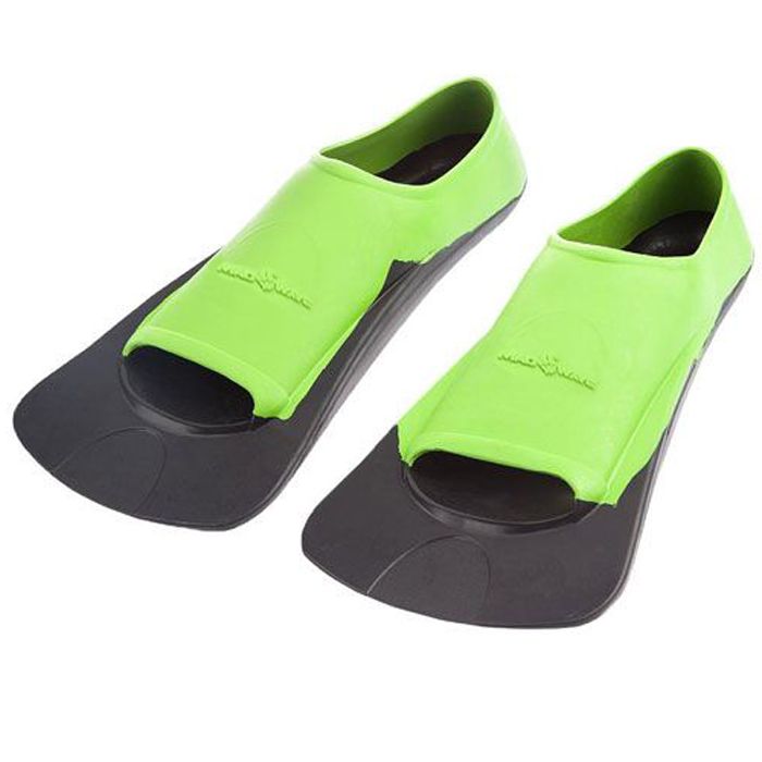 Green Mad Wave Training Fins 