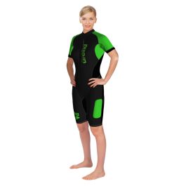 Arena Womens Swimrun Wetsuit Black/Fluo Green