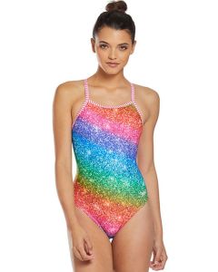Uglies Girls Over the Rainbow V-2 Back Swimsuit