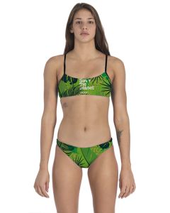 Akron Women's Save The Forest Bikini - Green