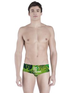 Akron Save The Forest 14cm Trainer Swim Trunk - Zelena