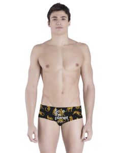 Akron Save The Leopard Trunk - Black / Yellow