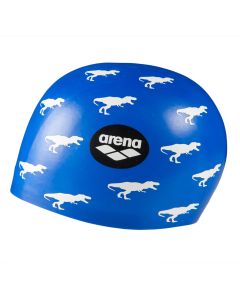 Arena Poolish Moulded Silicone Cap - Dino Blue