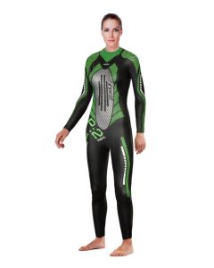 2XU Women's P:2 Propel Wetsuit - Black / Green