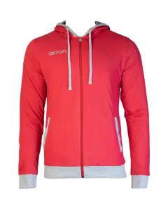 Akron Tampa Tracksuit Top - Red / Grey