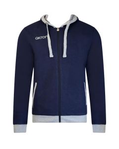 Akron Junior Tampa Tracksuit Top - Navy Blue/Grey