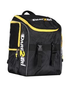 Dare2Tri Small Transition Backpack - Black / Yellow - 24L