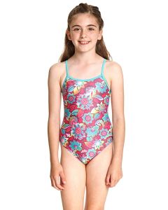 Zoggs Girl's Garden Party Yaroomba Floral Swimsuit