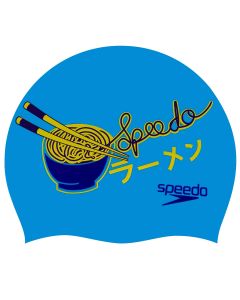 Speedo Junior Slogan Cap - Blue/ Yellow