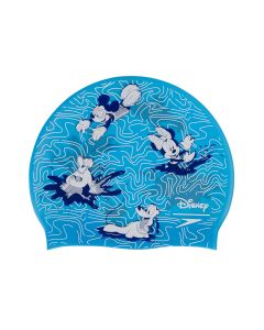 Speedo Disney Junior Print Cap Mickey - Japan Blue / Ultrasonic White