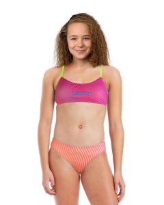 Akron Girls Belari Swim Bikini - Rose