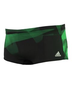 Adidas Boys INF+ SL Swim Trunks - Black / Green