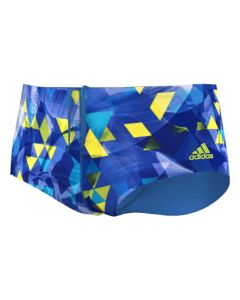 Adidas Men's Xtreme Swimming Trunks - Shock Blue / Yellow