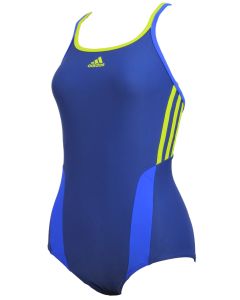 Adidas Junior Colorblock Swimsuit - Bold Blue