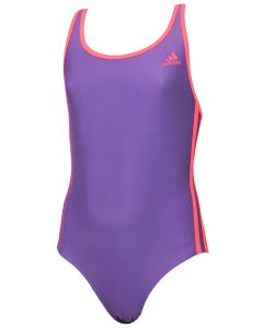 Adidas Junior 3-Stripes Swimsuit - Unity Purple