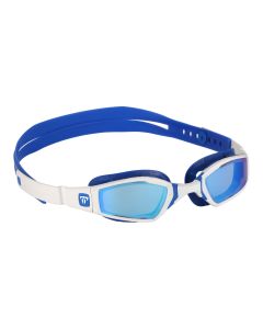 Phelps Ninja Mirrored Goggles - White / Blue