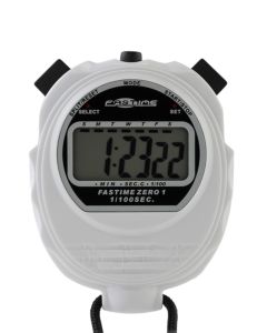 Fastime 01 - White Stop Watch - Front