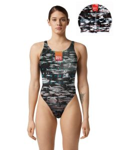 Akron Save The Fish Swimsuit And Cap