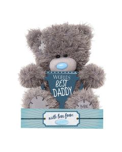 Me to You Tatty Teddy Bear World's Best Daddy 7"