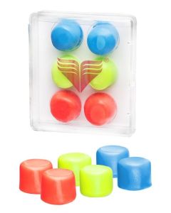 TYR Youth Multi-Coloured Silicone Ear Plugs