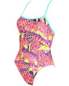 Maru Girls Neon Giraffe Swimsuit