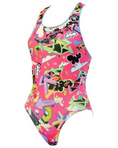 Maru Girls Scribble Swimsuit