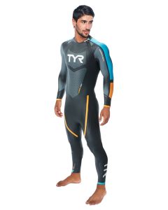 TYR Men's Category 2 Wetsuit - Black