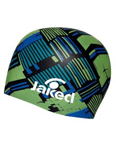 Jaked Track Swim Cap - Green / Blue