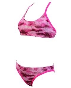 Jaked Girls Pixie Technical Swim Bikini - Pink