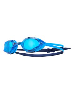 TYR Edge-X Racing  Goggles - Blue/Navy Blue