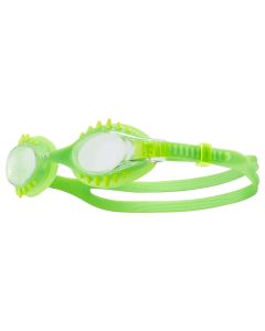 TYR Swimple Spikes Tie Dye Kids Goggles - Clear/Blue/Yellow